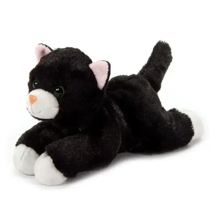 Toy | Animal Plush | Scoopz | Cat Black/White Small 8"