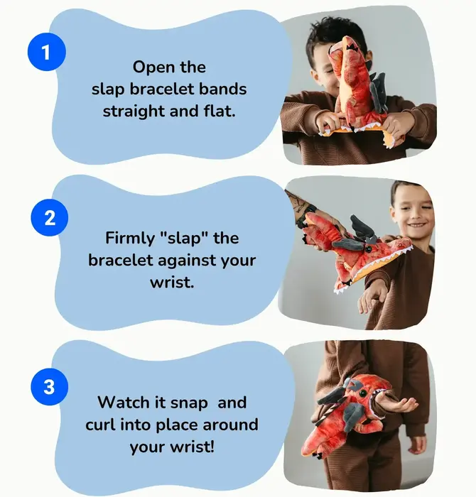 Toy | Animal Plush | "Slapstix" Slap Bracelet