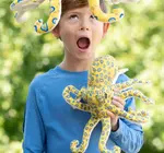 Toy | Animal Plush | Blue Ring Octopus | Small 10"