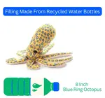 Toy | Animal Plush | Blue Ring Octopus | Small 10"