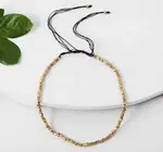 Necklace | Adjustable Polygons | Brass