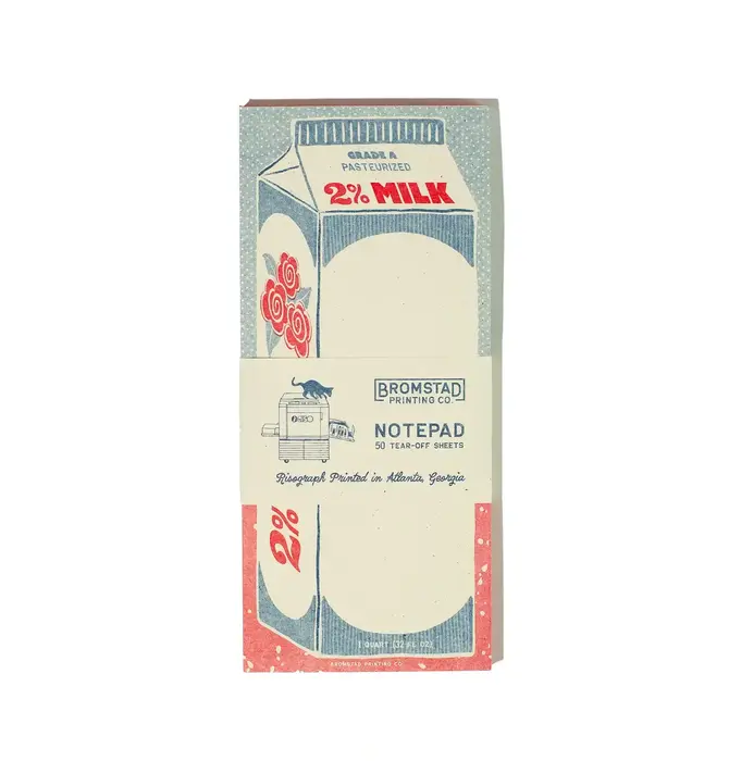 Notepad | Risograph | 2% Milk