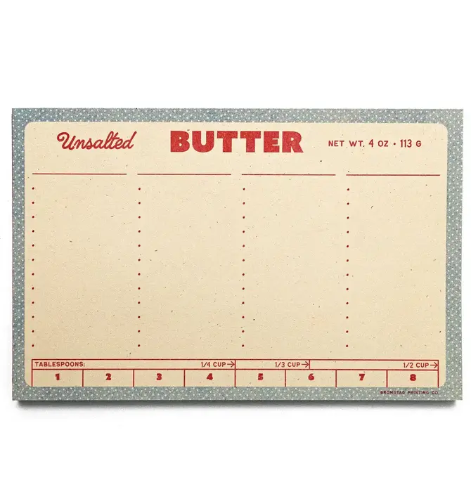 Notepad | Risograph | Butter