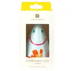 Party Hats | Happy Face Paper | 5 Pack