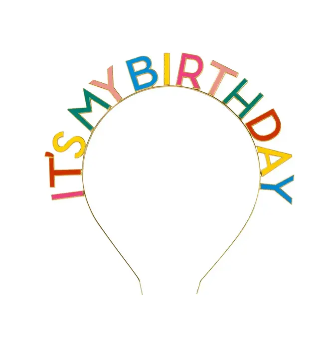 Headband | It's My Birthday | Rainbow