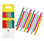 Candles | Birthday Wavy Tall | 12 Pack