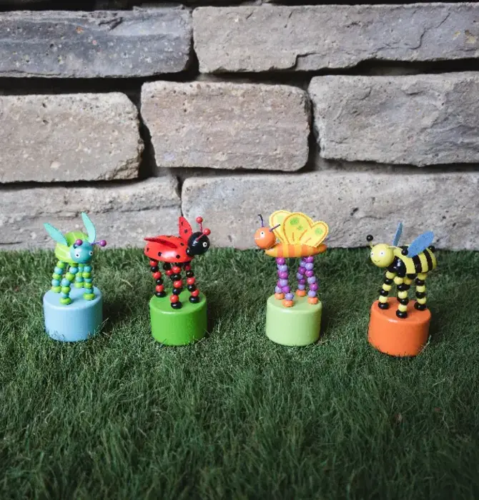 Toy | Push Puppet | Bug