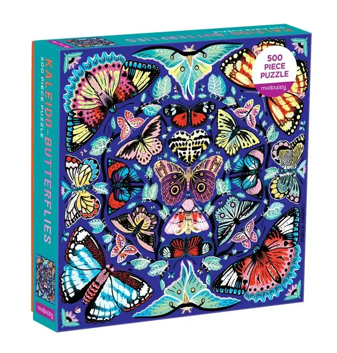 Puzzle | 500-Piece | Kaleido-Butterflies