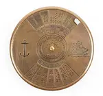 Calendar | 100-Year | Antiqued Brass