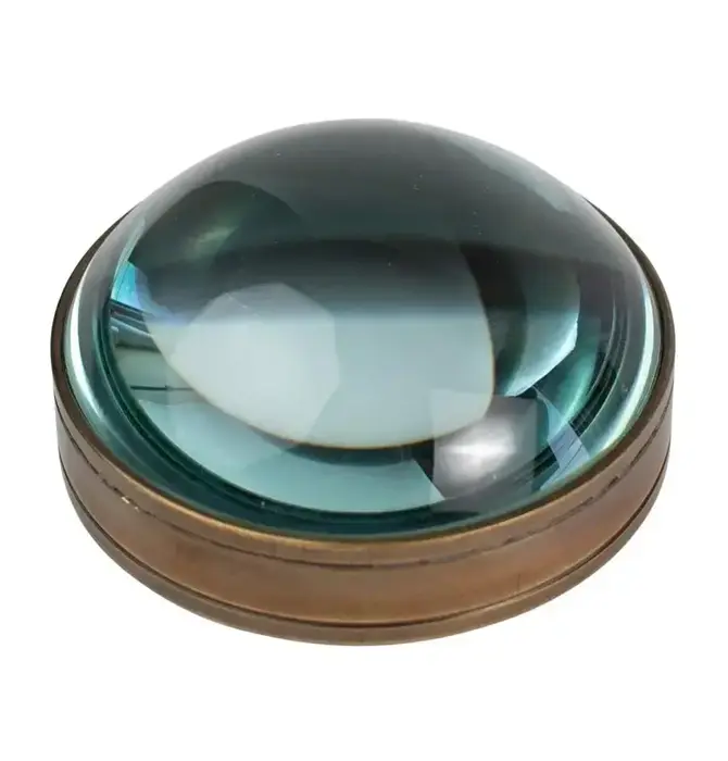 Paperweight | Magnifying | Antiqued Brass