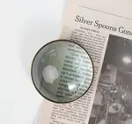 Paperweight | Magnifying | Antiqued Brass