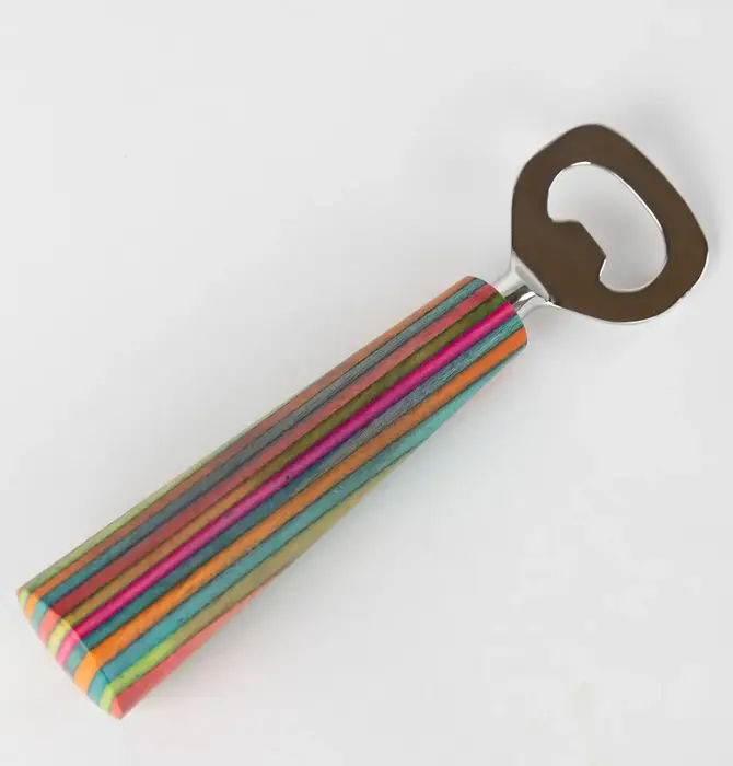 Bottle Opener | Striped Papri Wood