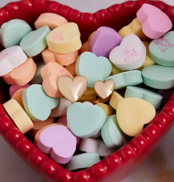 Ring | Hearts Duo | Bronze | Adjustable