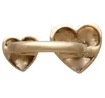 Ring | Hearts Duo | Bronze | Adjustable