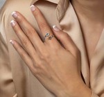 Ring | Flower & Bee | Sterling Silver | Adjustable