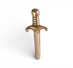 Earring Single | Mini Dagger Post | Bronze