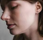 Earring Single | Mini Dagger Post | Mixed Metal