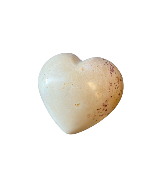Paperweight | Large Heart | Natural Soapstone