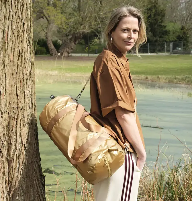 Bag | Weekender | Gold Metallic