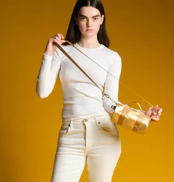 Bag | Weekender | Gold Metallic