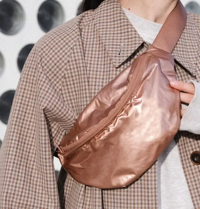 Bag | Bumbag | Rose Gold Metallic