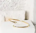 Bracelet Cuff | I Wanna Hold Your Hand | 24KGP