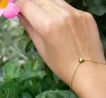 Hand Chain | Love Connection | 18KGP