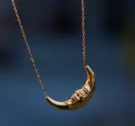 Necklace | Moonstruck 18" | CZ Eye | 18KGP