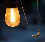 Necklace | Moonstruck 18" | CZ Eye | 18KGP