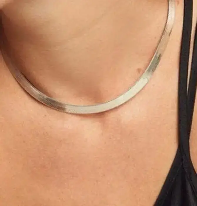 Necklace | Snake Chain 16" | Stainless Steel