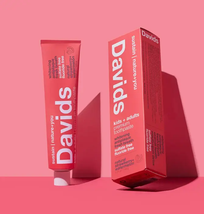 Toothpaste | Kids + Adults | Natural Strawberry + Watermelon