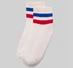Socks | Retro Stripe | Quarter Crew