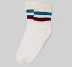 Socks | Retro Stripe | Quarter Crew