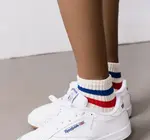 Socks | Retro Stripe | Quarter Crew