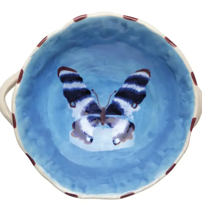 Bowl | Footed | Stoneware | Aurora