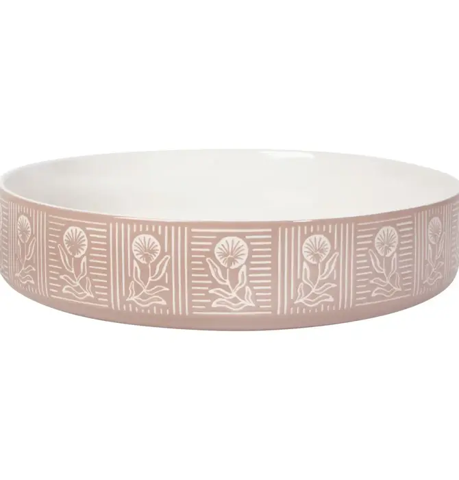 Serving Bowl | Peregrine Imprint | Pink Terracotta