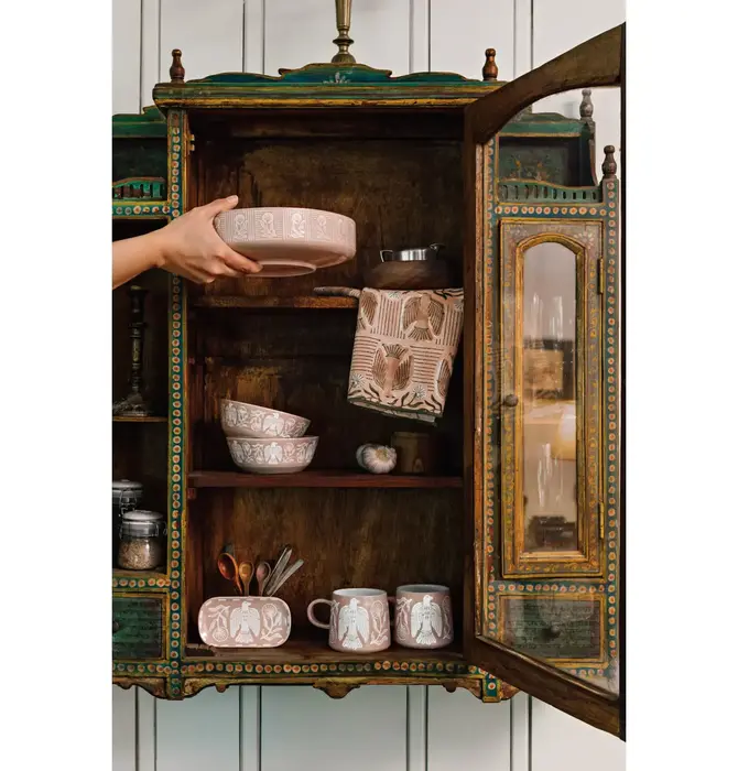 Serving Bowl | Peregrine Imprint | Pink Terracotta