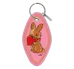 Keychain | Embroidered | Wild At Heart (Bunny)