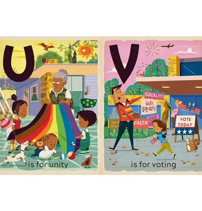 Board Book | Alphabet | P Is for Pride