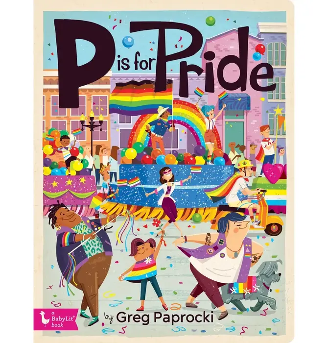 Board Book | Alphabet | P Is for Pride