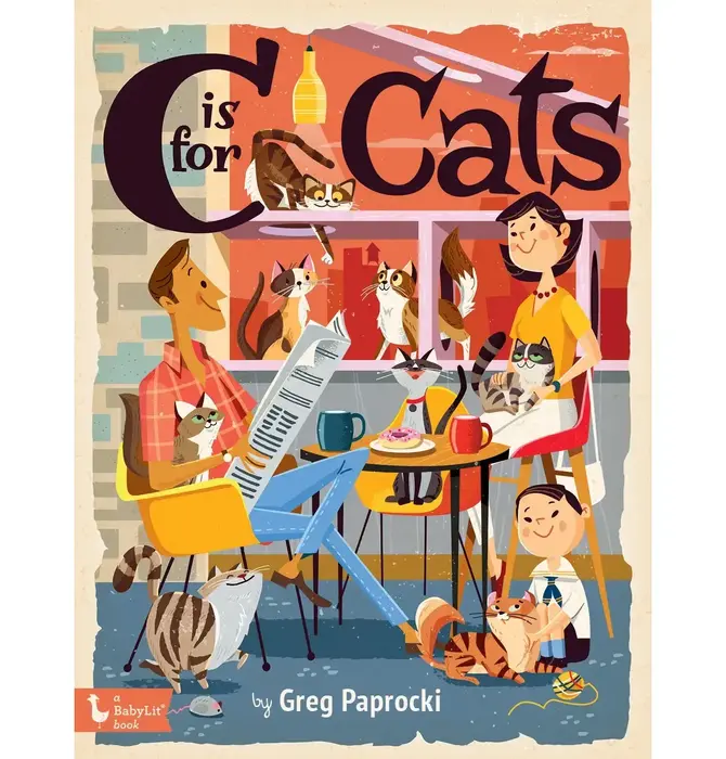 Board Book | Alphabet | C Is for Cats