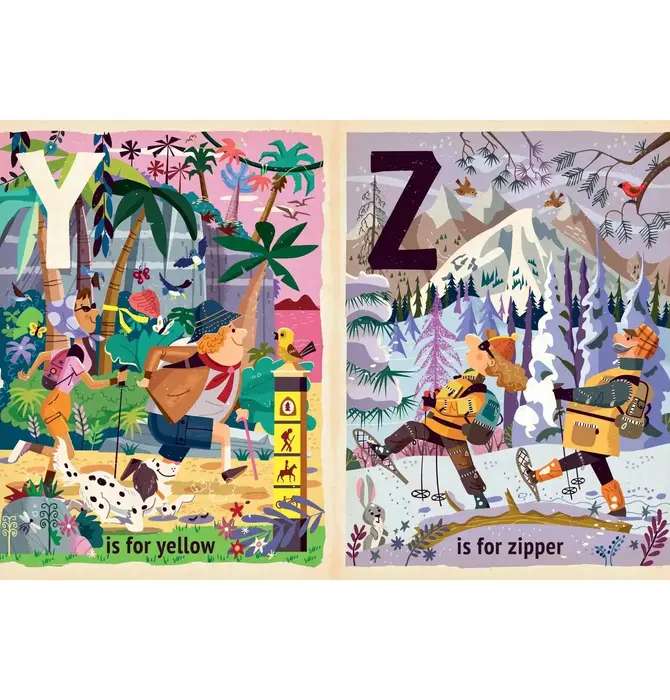 Board Book | Alphabet | H Is for Hiking