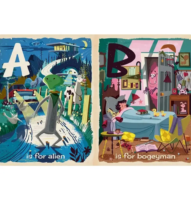 Board Book | Alphabet | M Is for Monsters