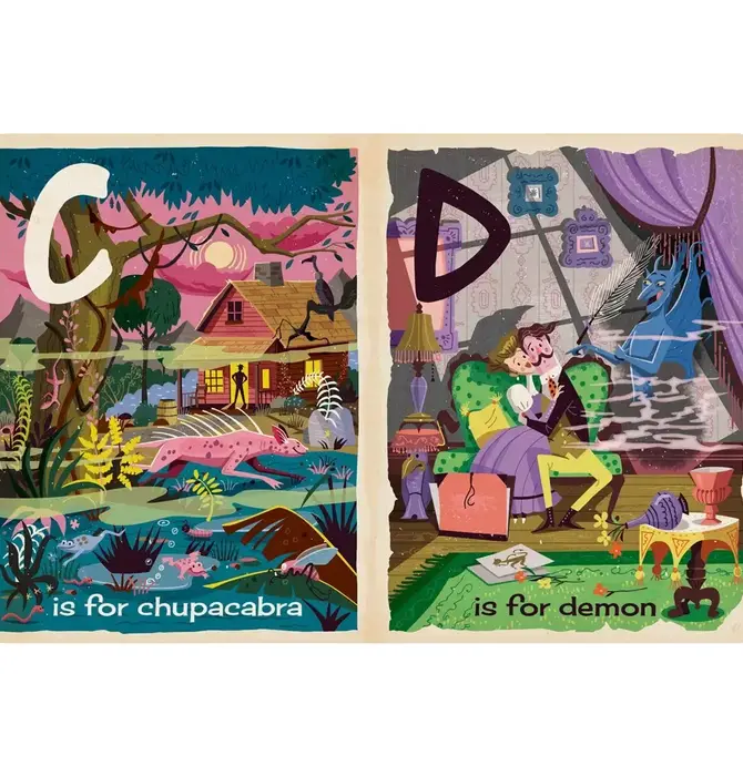 Board Book | Alphabet | M Is for Monsters