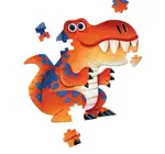 Puzzle | 48-Piece Jumbo Shaped | Dinosaur