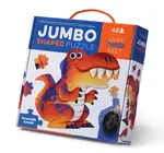 Puzzle | 48-Piece Jumbo Shaped | Dinosaur