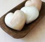 Paperweight | Large Heart | Natural Soapstone