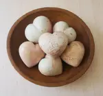 Paperweight | Large Heart | Natural Soapstone