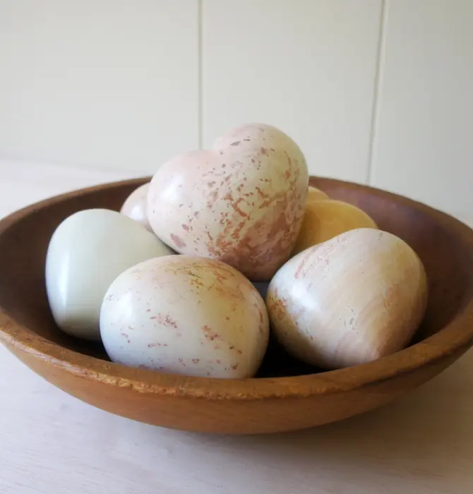 Paperweight | Large Heart | Natural Soapstone