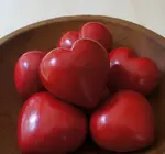 Paperweight | Large Heart | Red Soapstone